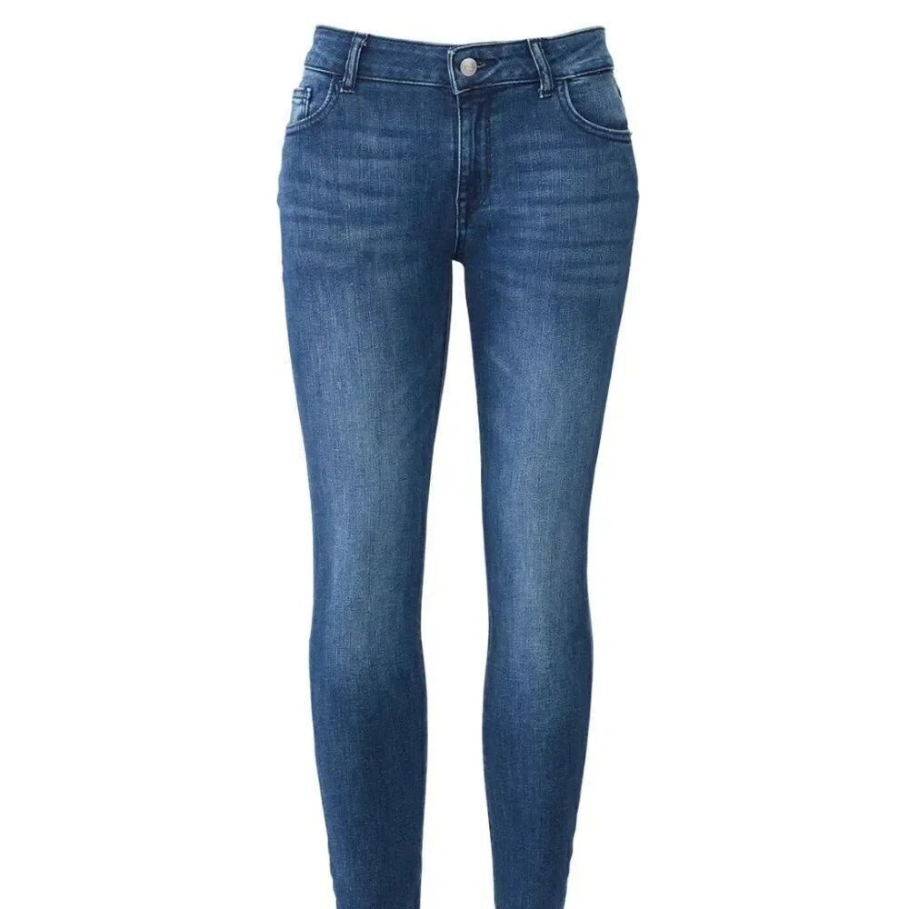 DL1961 Florence Skinny Mid Rise Jean In Stranded Preowned size 28